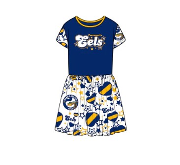 Parramatta Eels Girls Dress - Heartbreaker