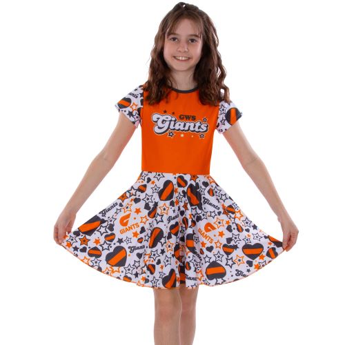 GWS Giants Girls Dress - Heartbreaker