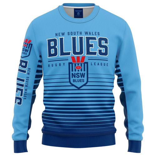 NSW Blues Kids Pullover - Game Time
