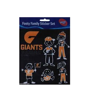 GWS Giants Family Sticker