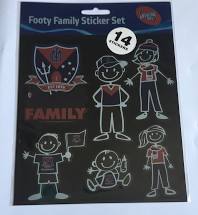 Melbourne Demons Family Sticker