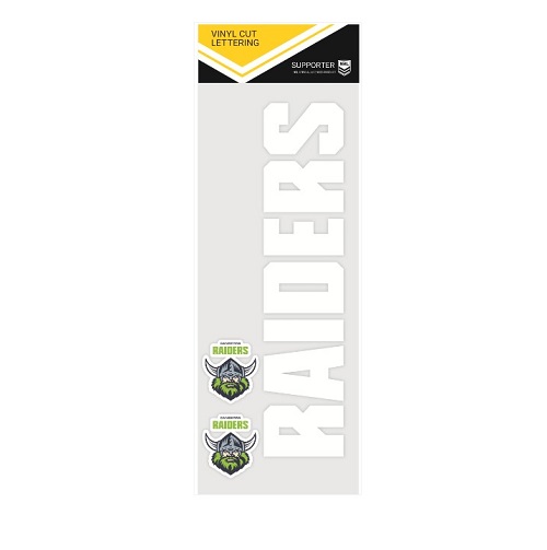 Canberra Raiders Lettering