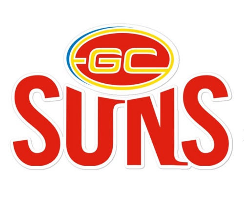 Gold Coast Suns Mini Decals