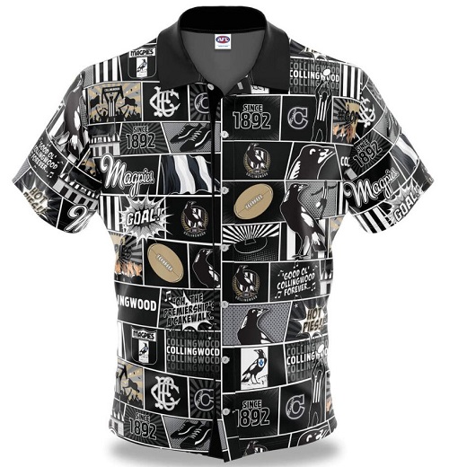 Collingwood Magpies Mens Fanatics Shirt