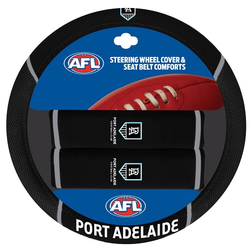 Port Adelaide Power Car Steering Wheel Set