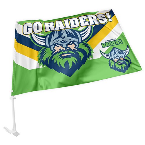 Canberra Raiders Car Flag