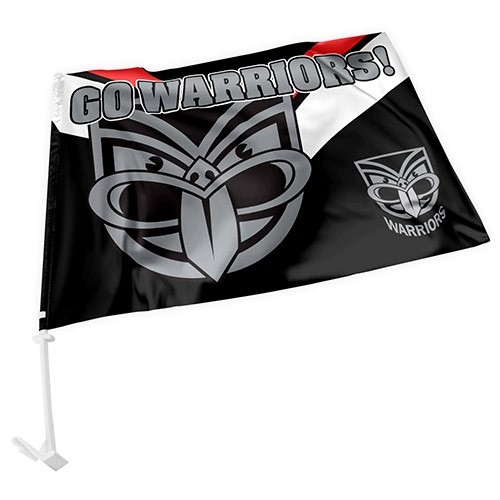 NZ Warriors Car Flag