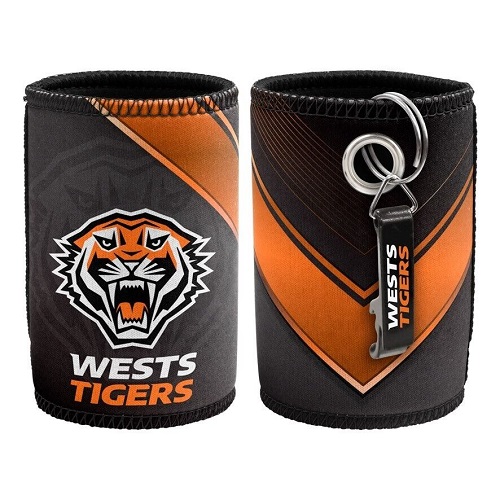 West Tigers Stubby Cooler & Opener