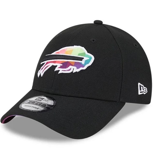 Buffalo Bills 9Forty Crucial Catch Black Snapback Cap