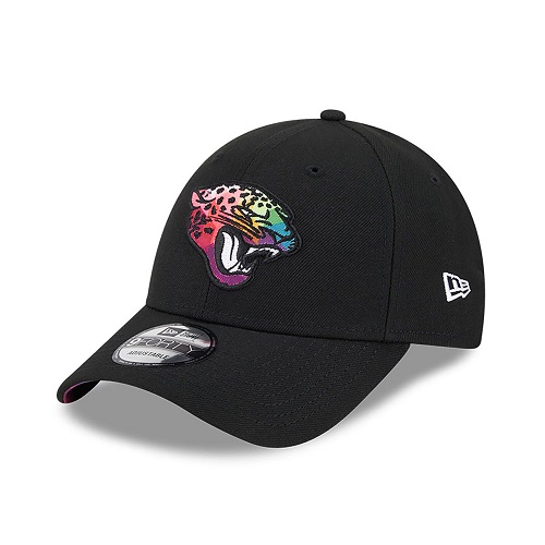 Jacksonville Jaguars 9Forty Crucial Catch Black Snapback Cap