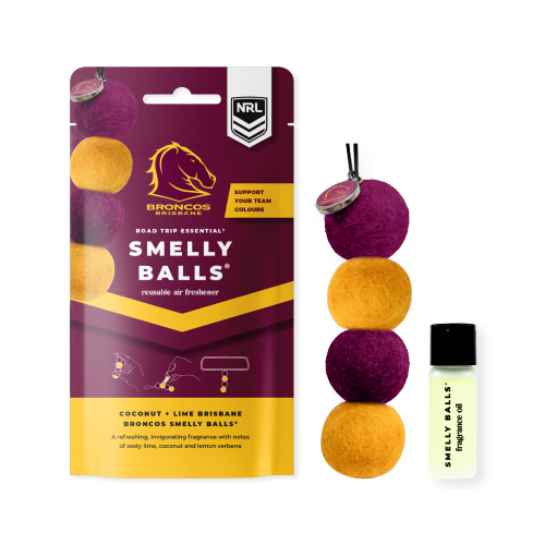 Brisbane Broncos Smelly Balls Set
