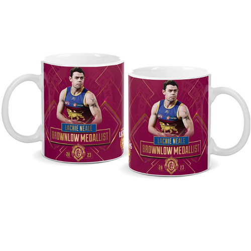 Brisbane Lions Coffee Mug - Lachie Neale