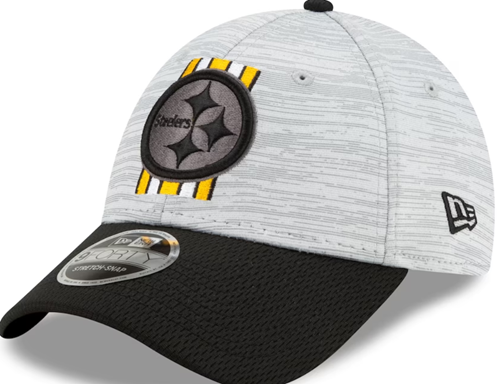 Pittsburgh Steelers 9Forty NFL21 Training Stretch-Snap Cap