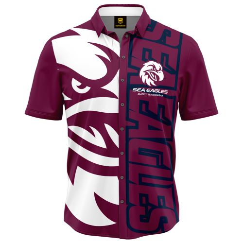 Manly Sea Eagles Mens Party Shirt - Showtime