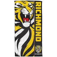 Richmond Tigers Beach Towel