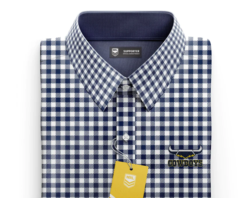 North Queensland Cowboys Mens Business Shirt - Dawson
