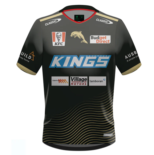 Dolphins 2024 Kids Training Tee - Charcoal