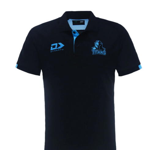 Gold Coast Titans 2024 Mens Travel Polo