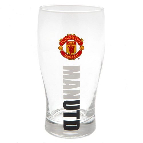 Manchester United FC Pint Glass - Tulip