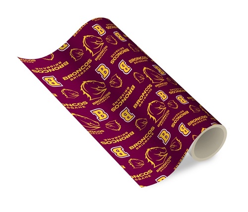 Brisbane Broncos Gift Wrap