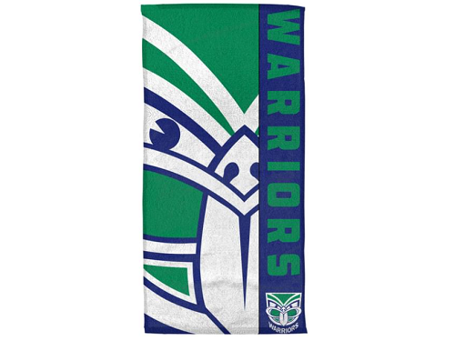 NZ Warriors Beach Towel
