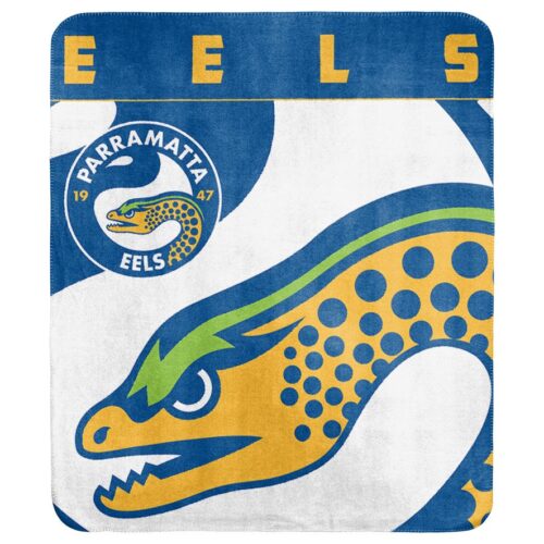 Parramatta Eels Fleece Throw Rug