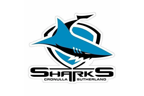 Cronulla Sharks Monster Decal - Fridge