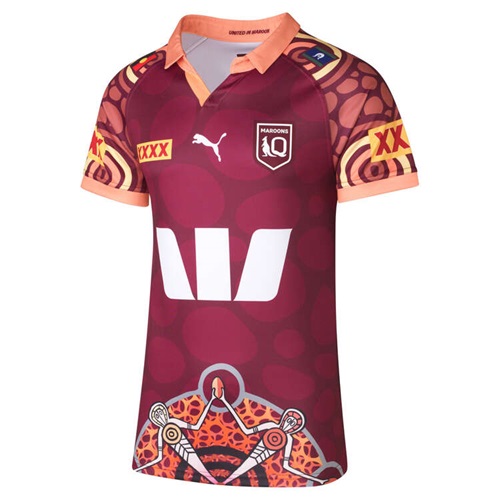 QLD Maroons 2024 Mens Indigenous Jersey
