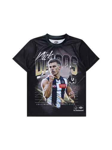 Collingwood Magpies Kids Player Tee - Nick Daicos