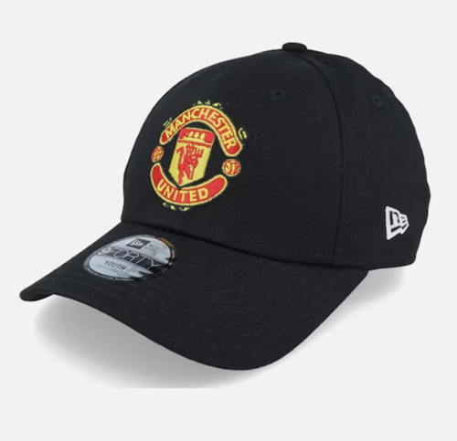 Manchester United FC 9FortyCS Kids Black Core Cap