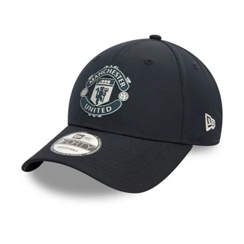 Manchester United FC 9FortyCS Rubber Woven Navy Cap