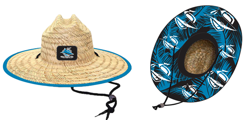 Cronulla Sharks Straw Hat