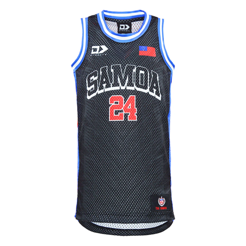 Toa Samoa 2024 Mens Basketball Singlet