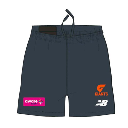 GWS Giants 2025 Mens Travel Shorts
