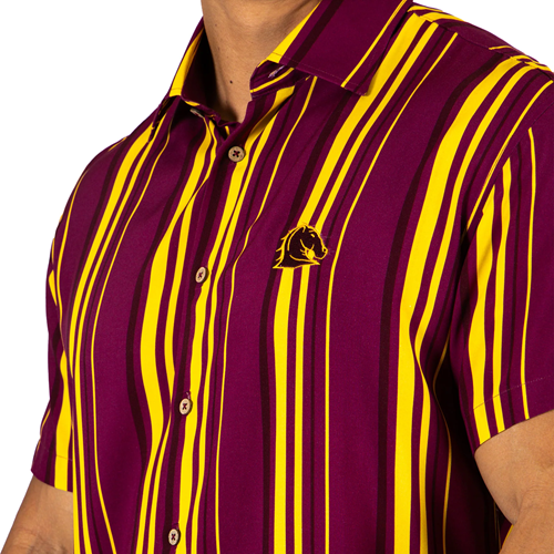 Brisbane Broncos Mens Party Shirt - Sorrento