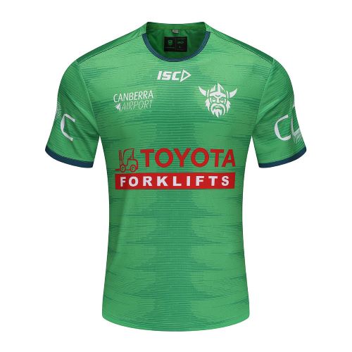 Canberra Raiders 2025 Mens Training Tee - Green