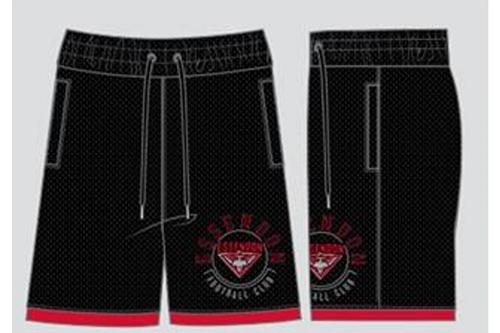 Essendon Bombers Mens Mesh Basketball Shorts