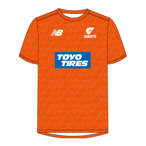 GWS Giants 2025 Mens Training Tee