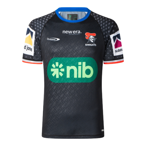 Newcastle Knights 2025 Mens Training Tee - Black