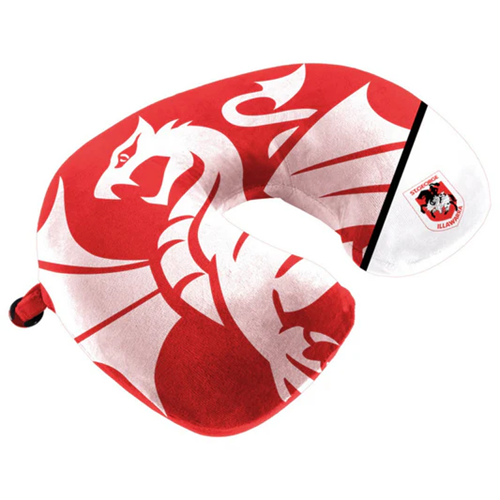 St George Dragons Travel Pillow