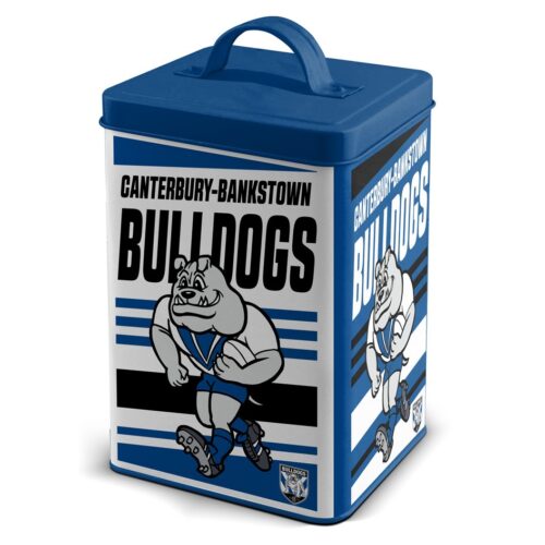 Canterbury Bulldogs Storage Cookie Tin