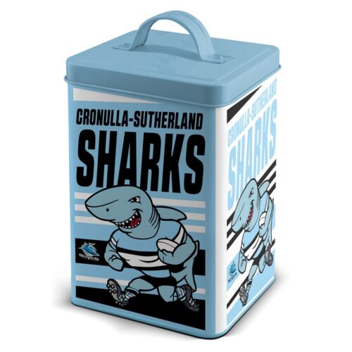 Cronulla Sharks Storage Cookie Tin