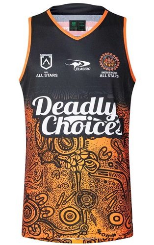 Indigenous All Stars 2025 Mens Training Singlet