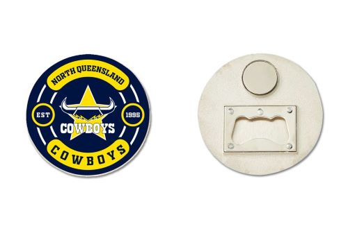 North Queensland Cowboys Bottle Opener Magnet