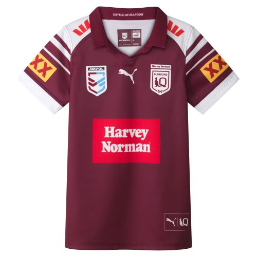 QLD Maroons 2025 Womens WSOO Home Jersey
