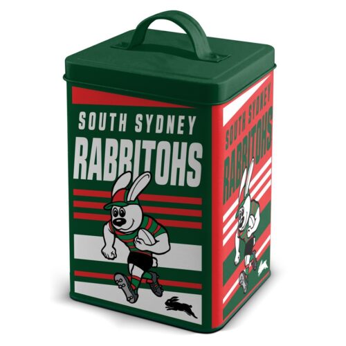 South Sydney Rabbitohs Storage Cookie Tin