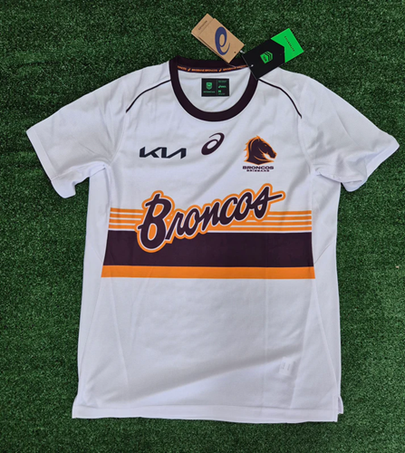 Brisbane Broncos 2025 Mens Run Out Tee
