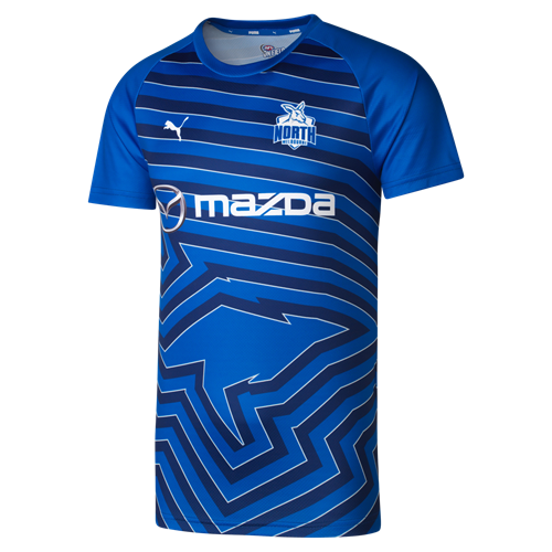 North Melbourne Kangaroos 2025 Mens Training Tee