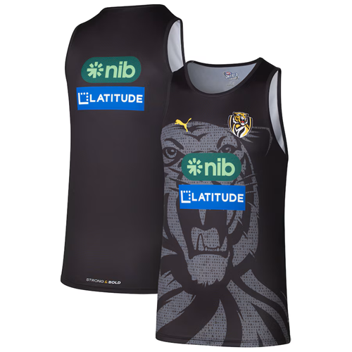 Richmond Tigers 2025 Mens Training Singlet