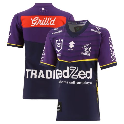 Melbourne Storm 2025 Kids Home Jersey